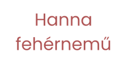 Hanna fehérnemű